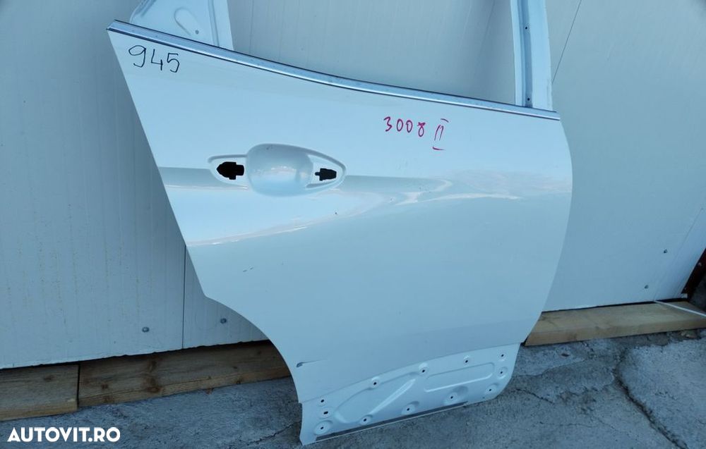 Usa spate Peugeot 3008 , 2017, 2018, 2019, 2020, 2021, 2022, 2023, cod origine OE - 8