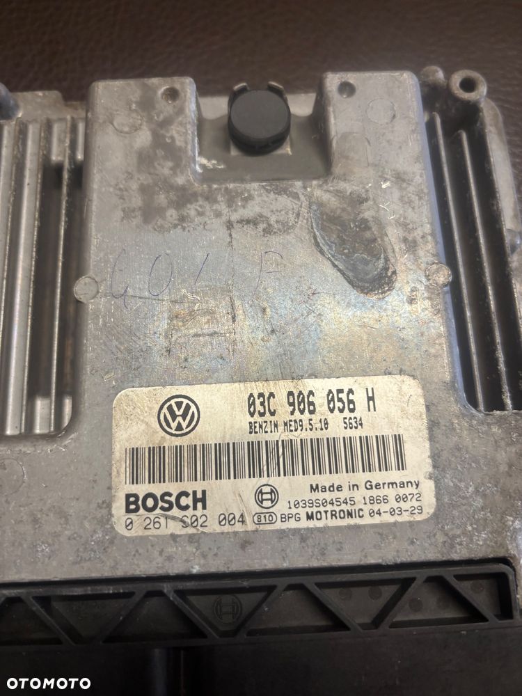 VW GOLF 5 STEROWNIK KOMPUTER SILNIKA 03C906056 H - 2