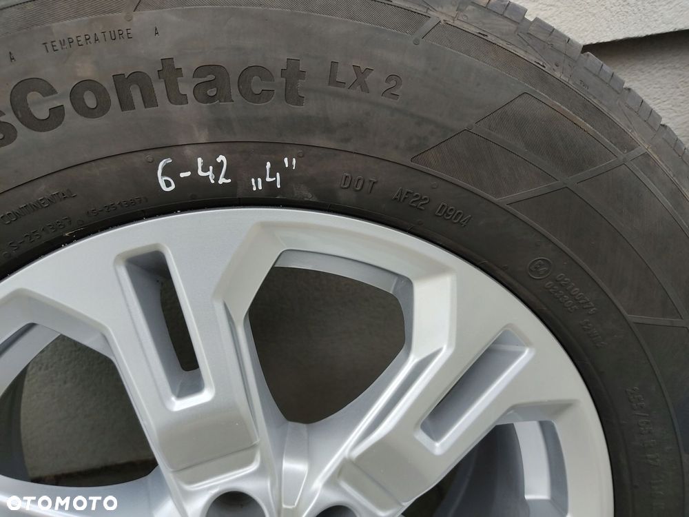 koła opony felgi aluminiowe 17 nissan navara iv d23 np300 6x114.3 et45 7j - 15