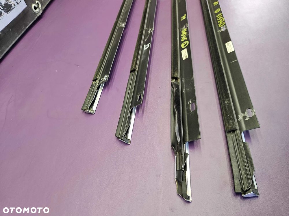 Listwa Listwy Zgarniajace Szyb Szyby Chrom Chromowane AUDI A6 C6 Sedan Kombi - 31