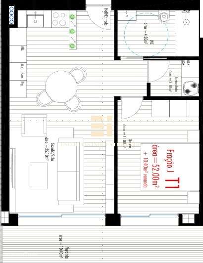 Apartamento T1 Venda em Meixomil,Paços de Ferreira - Grande imagem: 4/14
