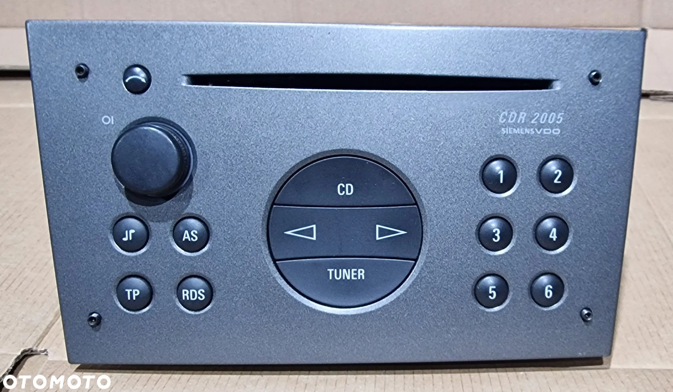 RADIO + WYŚWIETLACZ CDR 2005 SIEMENS 13138245 13178796  OPEL VECTRA C - 2