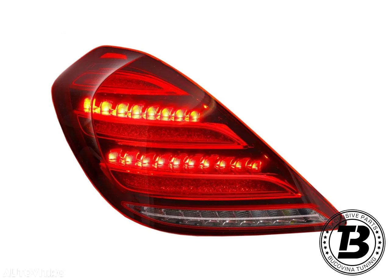 Stopuri Full LED compatibile cu Mercedes S-Class W222 - 10
