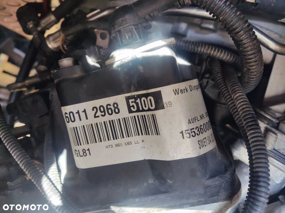 BMW N73 B60 E65 66  V12 kompletny silnik z komputer stacyjka kluczyk sterownik instalacja - 2