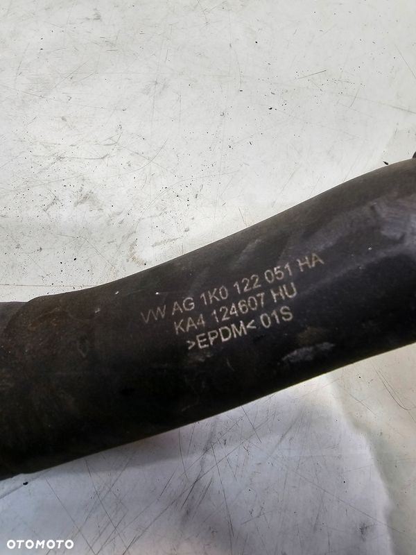 RURA WĄŻ WODY AUDI VW SKODA ORYGINAŁ 1K0122051HA - 3