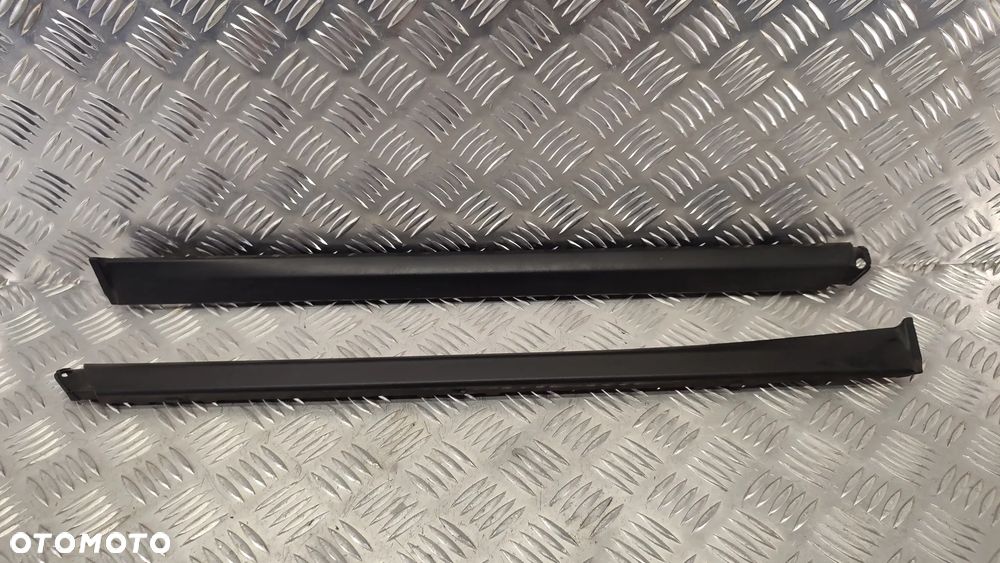 PORSCHE CAYENNE II 10-17R LISTWA OSLONA DRZWI TYL PROGU KOMPLET PRAWA 7P5853540 LEWA 7P5853539 - 1