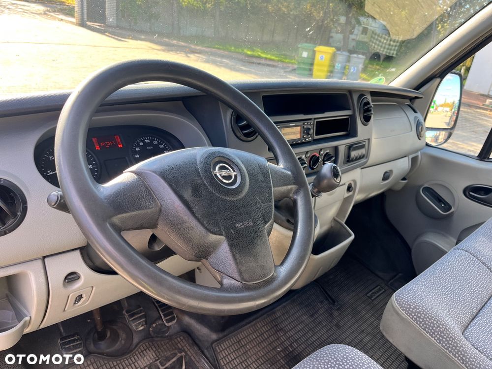 Opel Movano / L3H2 / Master / 2.5 D / 145 KM / brygadówka / doka / 6 osób / klima / WEBASTO / z Niemiec / Super stan - 16