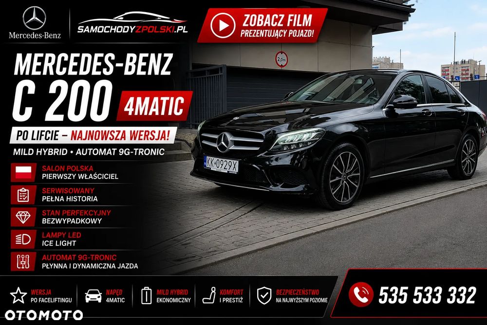 Mercedes-Benz Klasa C 200 4-Matic 9G-TRONIC - 2