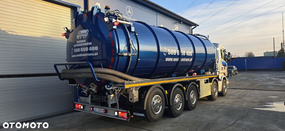 Scania R 490 10x4 asenizacyjny wuko cysterna zabudowa 2025r 32m3 - 9