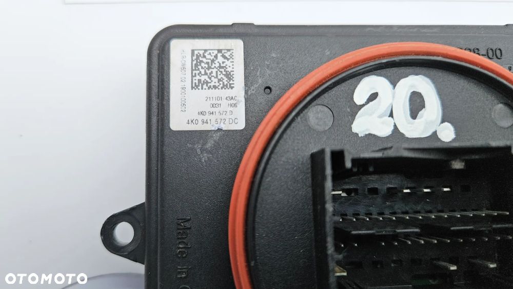 Audi S6 C8 4K Przetwornica Moduł LED 4K0941572DC - 4