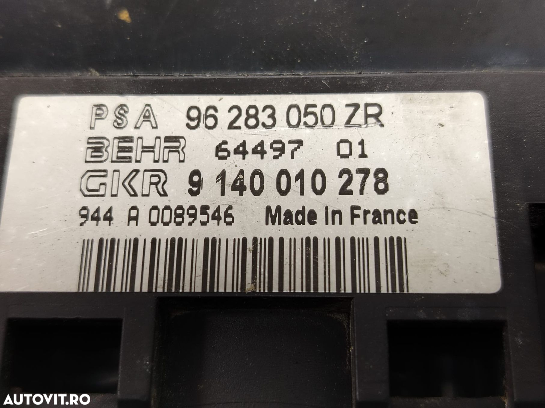 Panou clima 96283050zr Peugeot 206 1 [facelift] [2002 - 2009] - 3