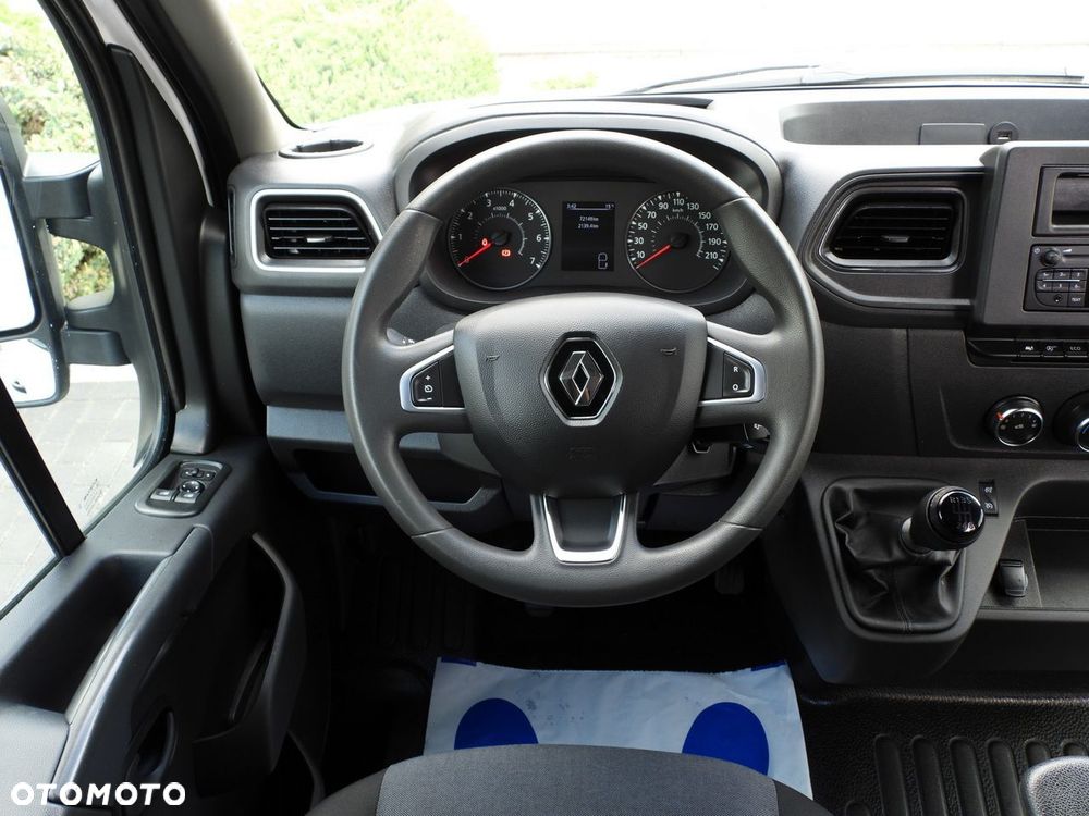 Renault MASTER BRYGADÓWKA 7 MIEJSC TEMPOMAT LEDY KLIMATYZACJA  165KM - 27