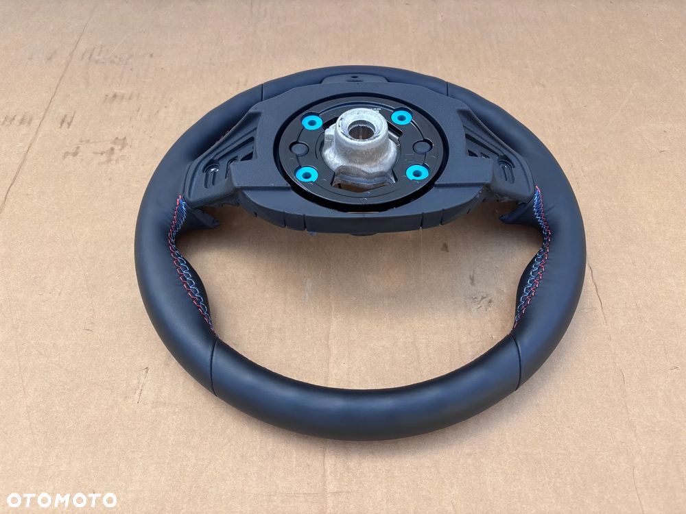 BMW X5 G05 X6 G06 X7 G07 Lift LCI Kierownica Sportowa M Ładna Nić Czerwono Niebieska Oryginalna 5A4B4A7 32305A4B4A7 Wibracje Łopatki 3085928 - 11