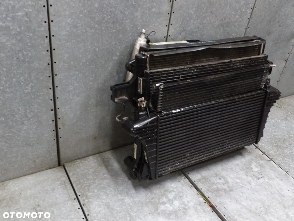 JEEP GRAND CHEROKEE WK WH 3.0 CRD CHŁODNICA CHŁODNICE WENTYLATOR KOMPLET - 5