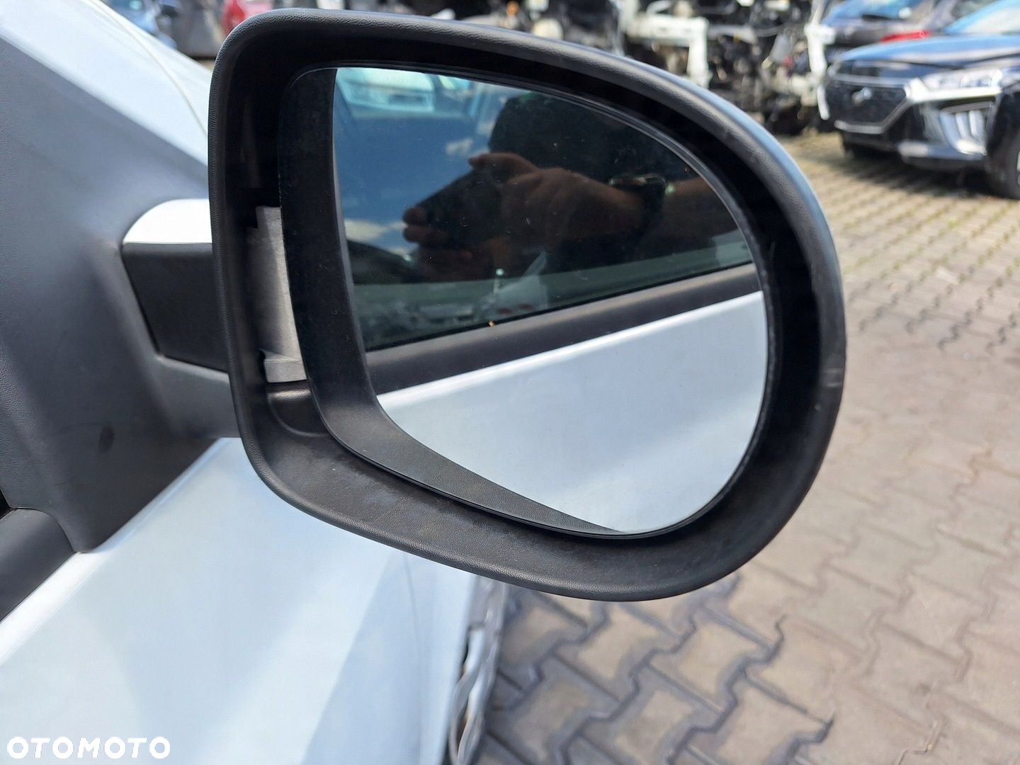 RENAULT CLIO 3 III LIFT 09-12 5DKBI BIAŁE OV369 0V369 LUSTERKO PRAWE 7 PIN - 11