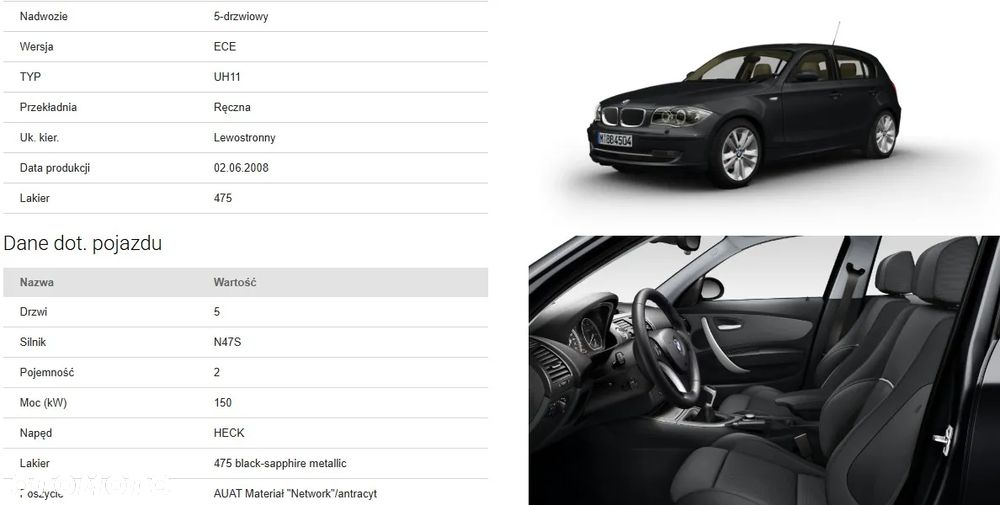 BMW e87 lampy tylne LED - 6
