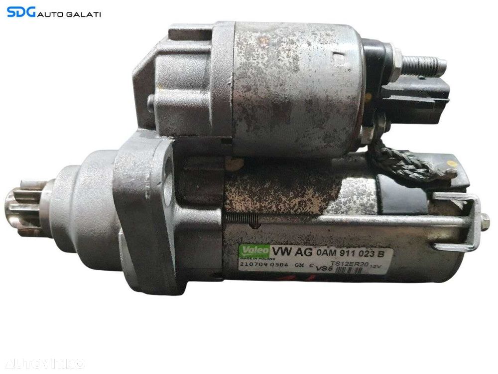 Electromotor Valeo Volkswagen Golf 6 1.4 TSI 2008 - 2013 Cod 0AM911023B [N3371] - 1
