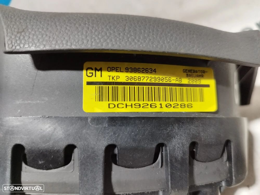 AIRBAG VOLANTE GUIADOR OPEL ASTRA H 93862634 DCH92610286 - 6