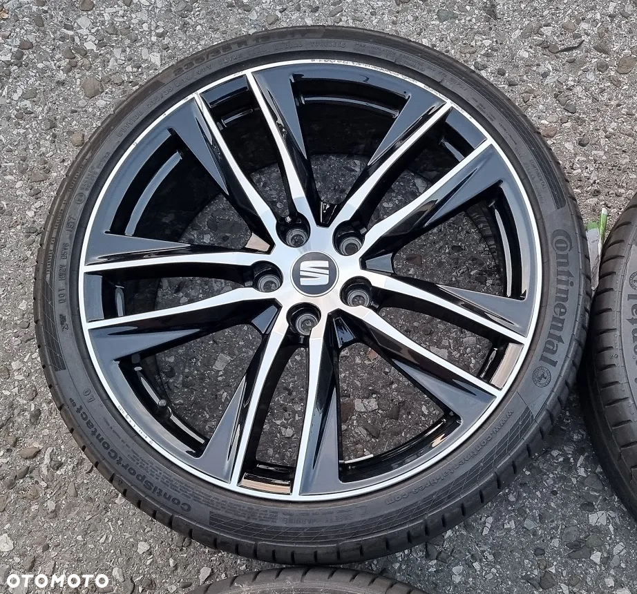 koła Lato Seat Leon Cupra FR 235/35R19 235/35/19 Continental SportContact 7mm 91Y 5x112 - 4