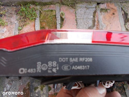 Lampa tył lewa klapa Mercedes E-Klasa W212 Sedan - 3