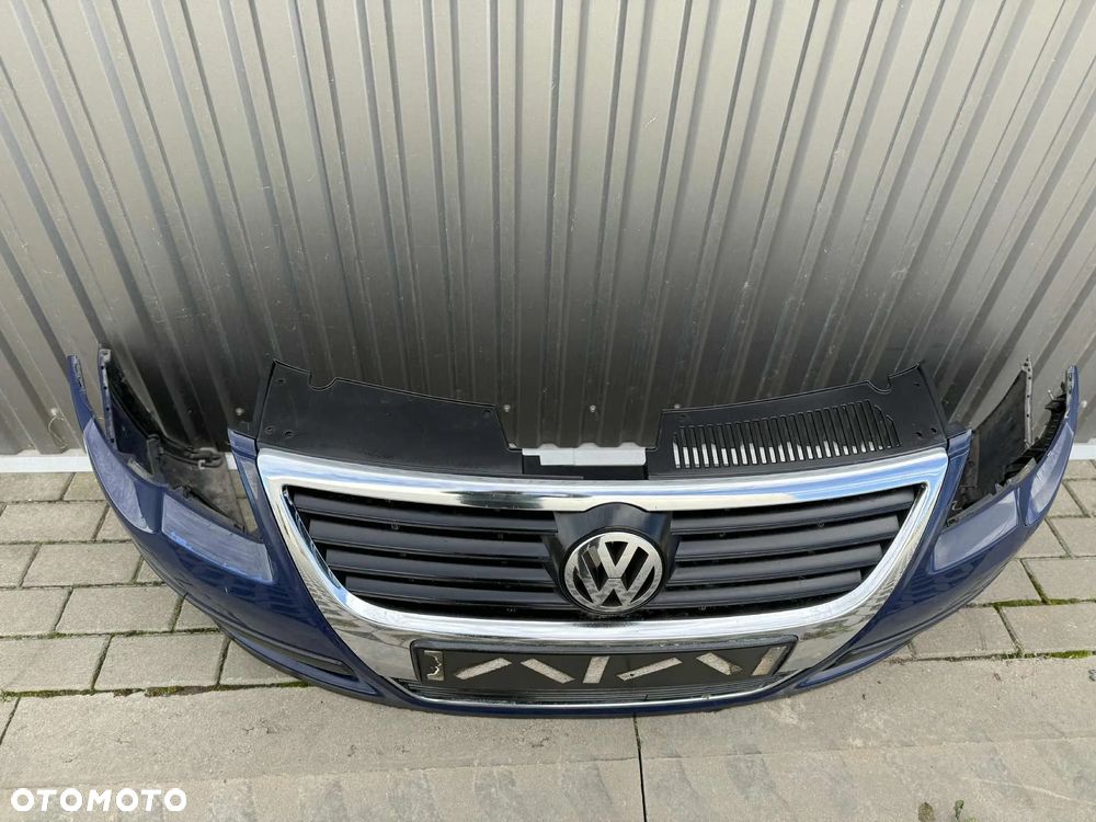 Vw Passat B6 Zderzak Przód Przedni Kompletny LD5Q Grill 2005-2008r. - 3