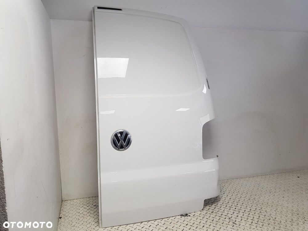 ŁADNE TYLNE PRAWE DRZWI VW T5 T6 BIAŁE 03-23 LESZNO SKRZYDEŁKA BLASZAK PEŁNE - 4