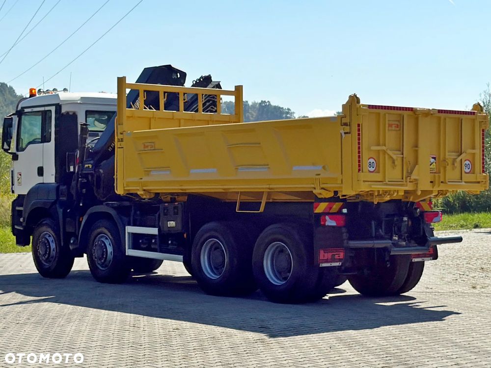 MAN TGS 32.510 *WYWROTKA 5,10m * HIAB 288 EP - 5 HIDUO + PILOT * 8x8 - 8