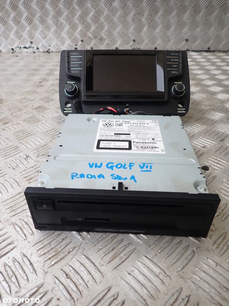 RADIO NAVIGACJA VW GOLF VII  5G0919605/ 5G0035820A - 2