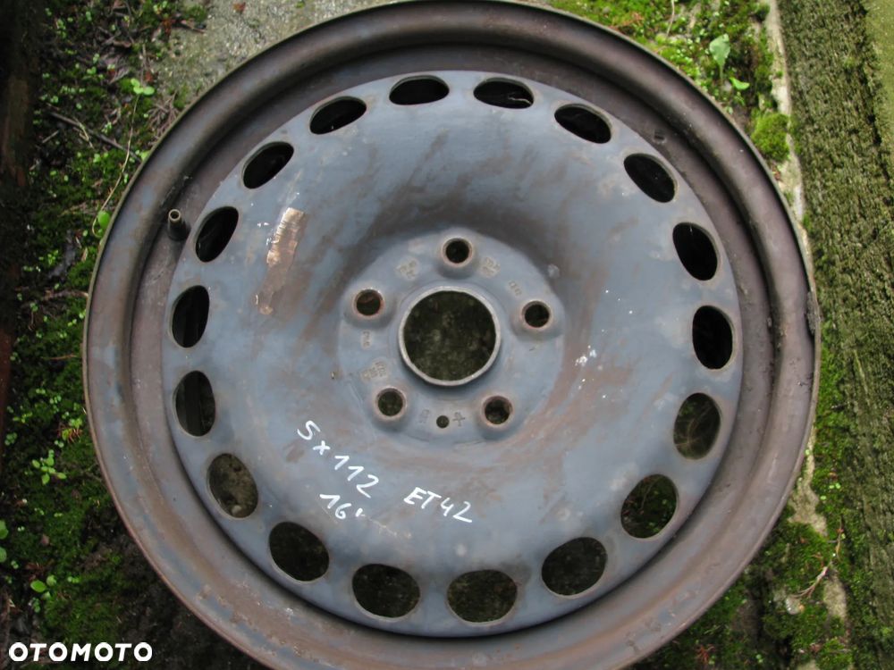 Felga stalowa Volkswagen OE 3C0601027H 6.5" x 16" 5x112 ET 42 - 3