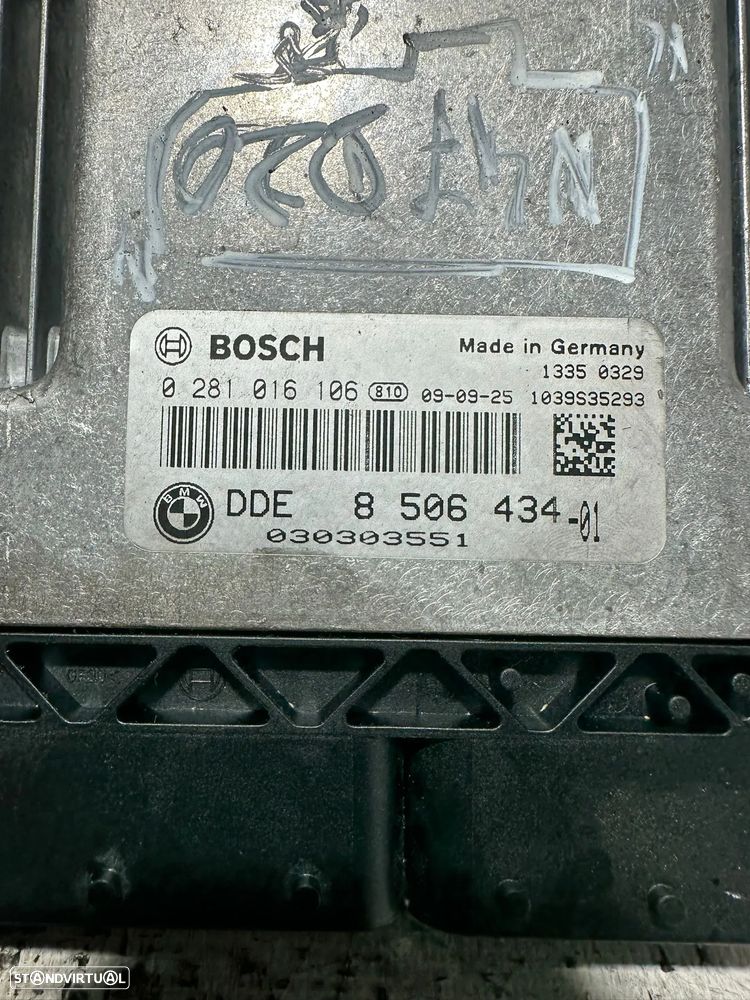 .Centralina Motor Original Bosch BMW N47D20C 8506434 0281016106 2009 - 2015 - 8