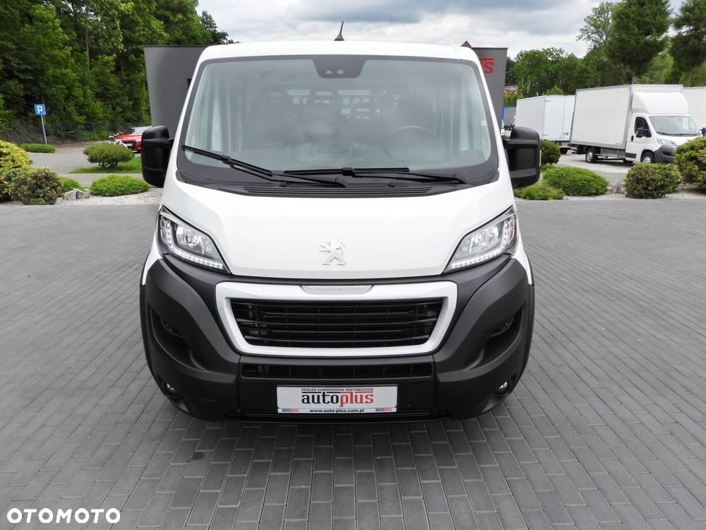 Peugeot BOXER WYWROTKA TRÓJSTRONNA PODWÓJNA KABINA DOKA 7 MIEJSC LEDY KLIMATYZACJA  165KM - 6