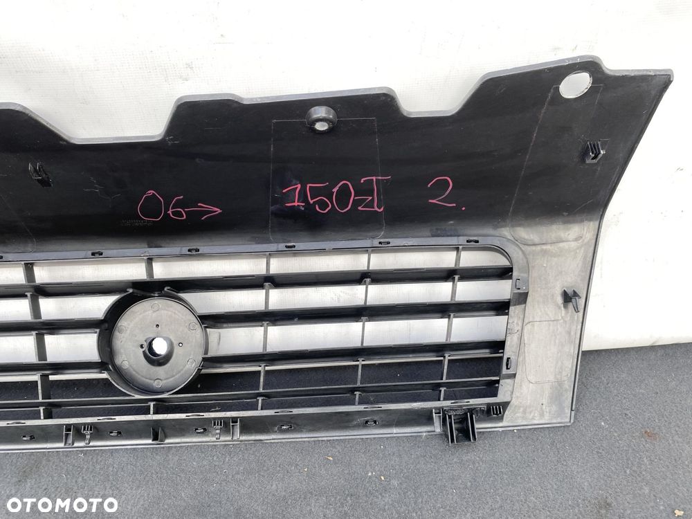 FIAT DUCATO 06- ATRAPA GRILL MASKOWNICA CHŁODNIC SREBRNA NOWY EMBLEMAT - 9