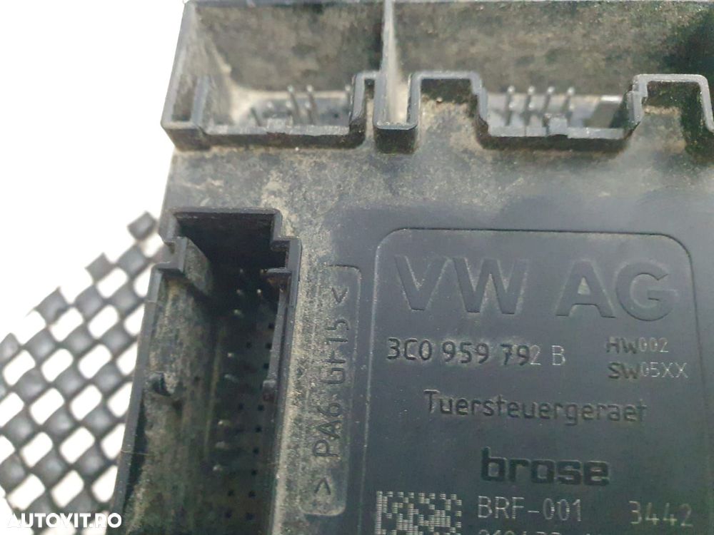 Motoras geam stanga fata 3c0959792b Volkswagen VW Passat B7 [2010 - 2 - 3