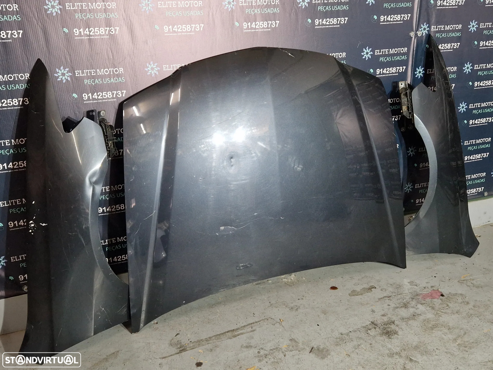 Frente completa usada HONDA ACCORD 2.2 CTDI FACELIFT parachoques guardalamas oticas capot RESTYLE - 11
