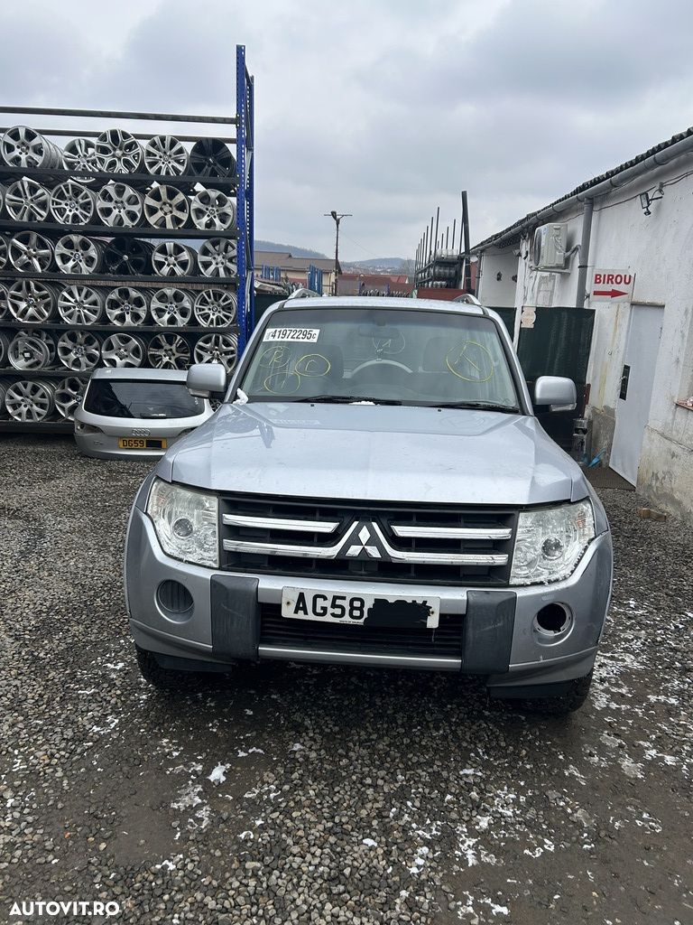 Bara fata Mitsubishi Shogun Pajero 2006 - 2011 GRI (1191) model fara spalatoare far - 5