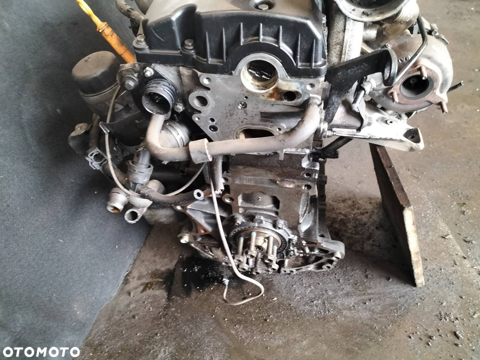 SILNIK DIESEL + POMPOWTRYSKI TURBO PASSAT B5 1.9 TDI AWX 038130073AA - 7