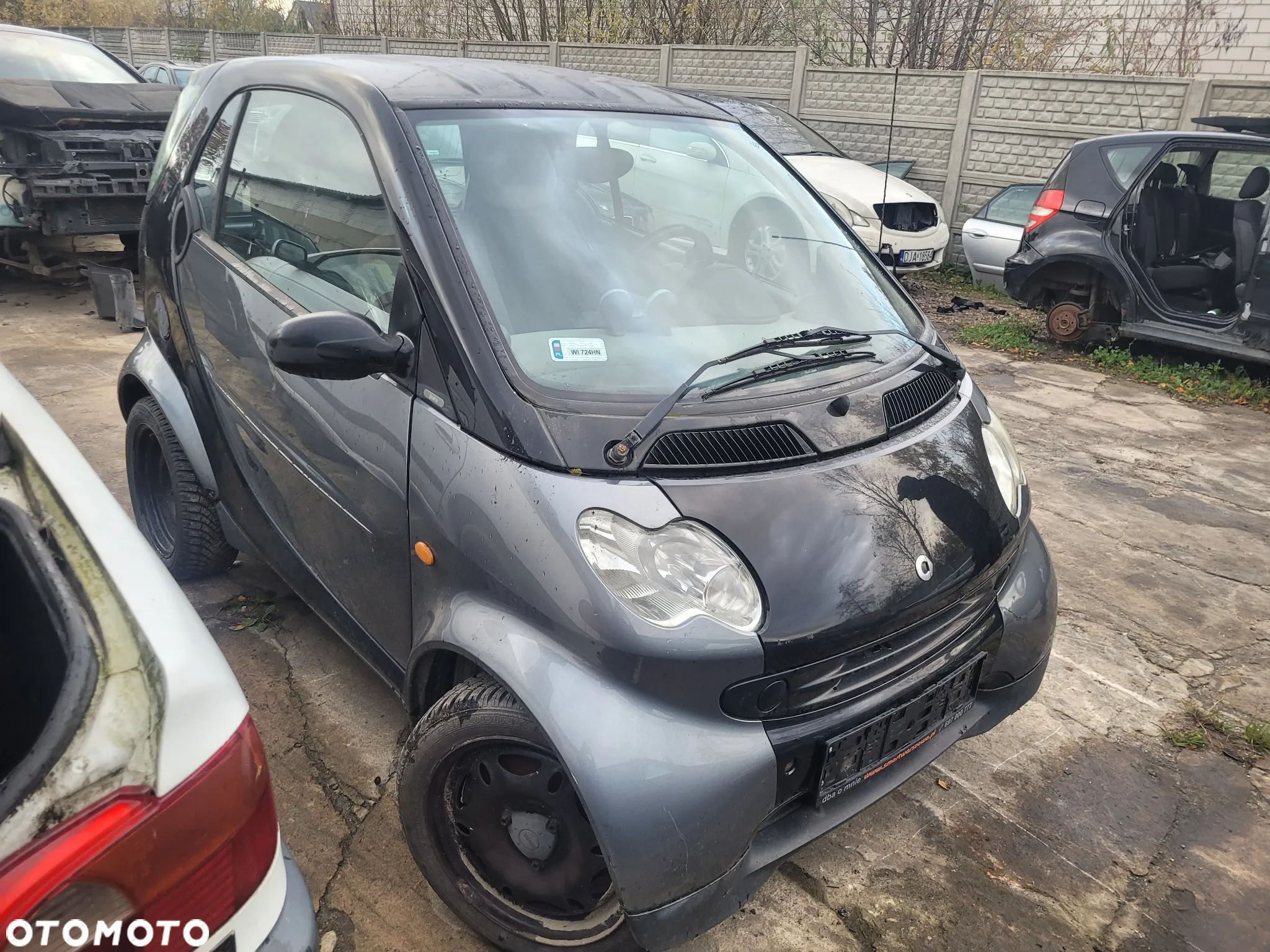 SMART FORTWO maska pokrywa silnika klapa bagażnika zderzak lampa reflektor pas przedni - 2