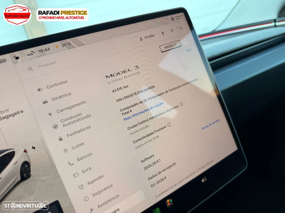 Tesla Model 3 Long Range Tração Traseira Premium - 24