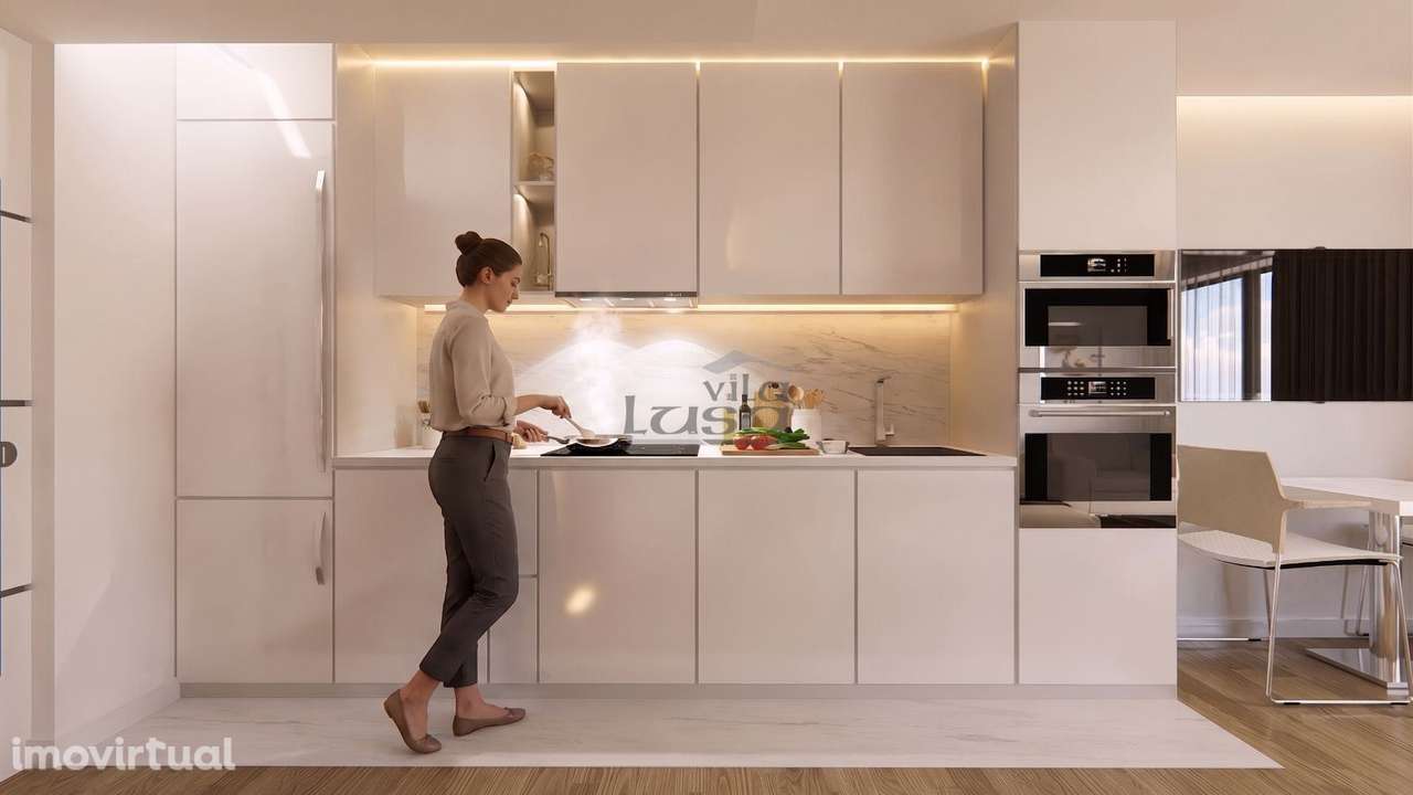 T0 Novo em condomínio fechado com + de 20.000m2 de jardim - Grande imagem: 4/7