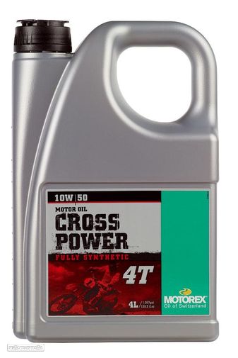 oleo motorex 4t cross power 10w/50 4l - mot194 - 1