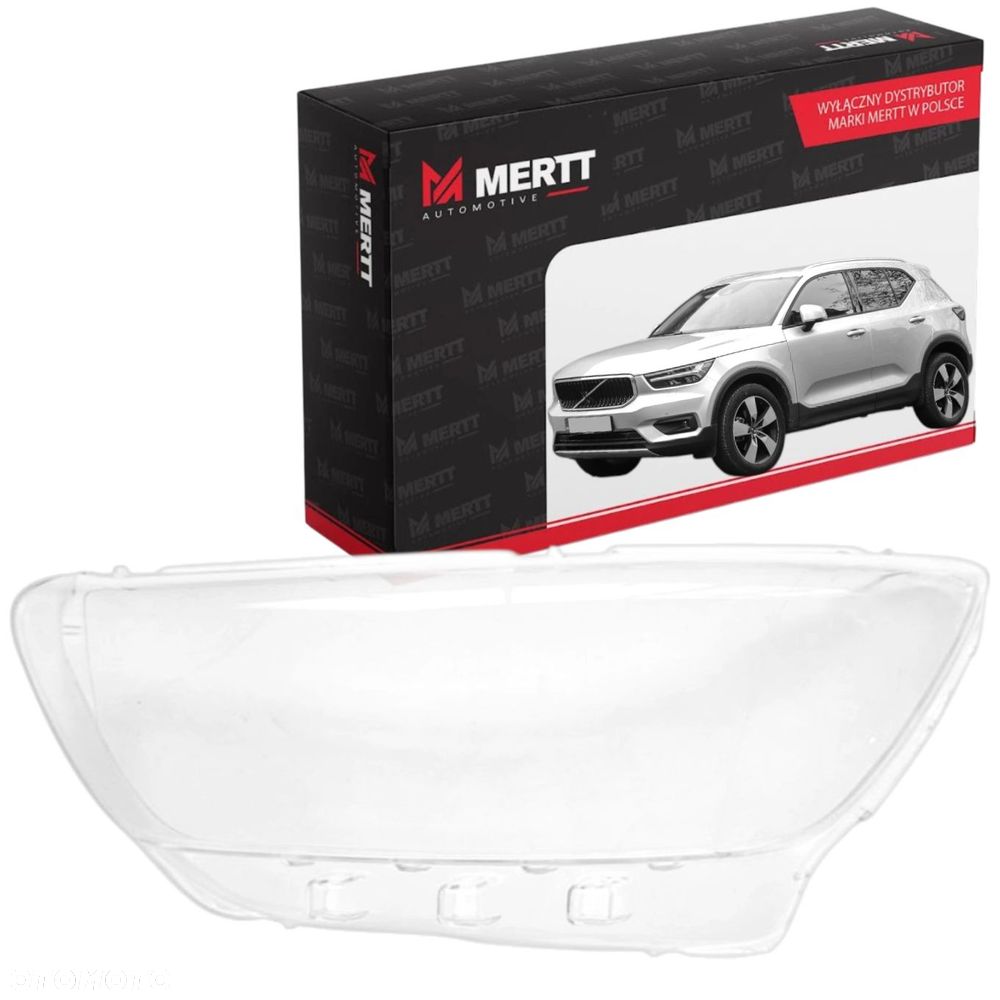 KLOSZ LEWY REFLEKTORA LAMPY PRZEDNIEJ VOLVO XC40 2017-2022 - 1