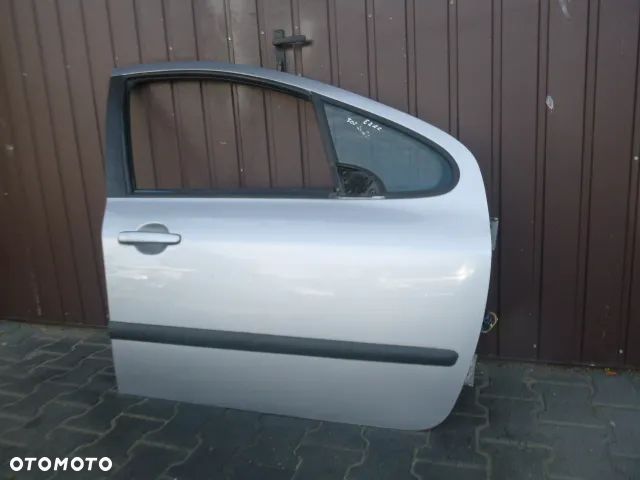 DRZWI PRAWY PRZÓD PRAWE PRZEDNIE KOMPLETNE PEUGEOT 307 01-05 KOLOR EZAC - 4