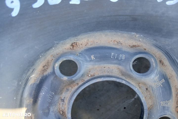 Roata de rezerva R14 1J0601027J 175/80 R14  6JX14H2 ET38 1J0601027J 1 - 5