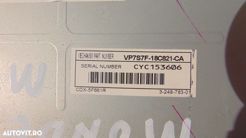 Radio Cd DVD Player Ford Focus 2 an 2006 cod VP7S7F-18C821-CA - 4