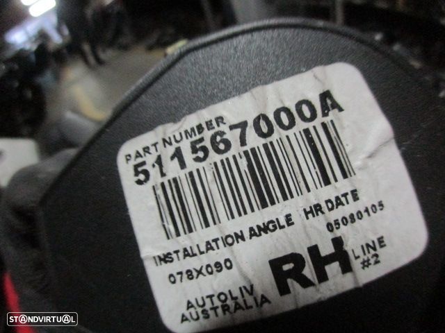 Kit Airbags 8620021500 511567000A 511566900A 601082000B 8625008140 SSANGYONG REXTON 2005 2.7XDI 165CV 5P CINZA PRETO Danificado - 6