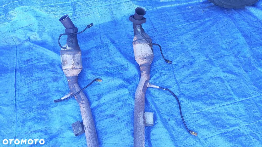 RURA WYDECHOWA KOLEKTORA KATALIZATORA SONDA LAMBDA KOMPLET MERCEDES W211 E240 2.6 V6 - 2