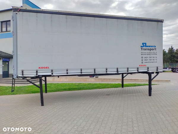 Kögel Zabudowa BDF firanka wysokość w środku 265 cm