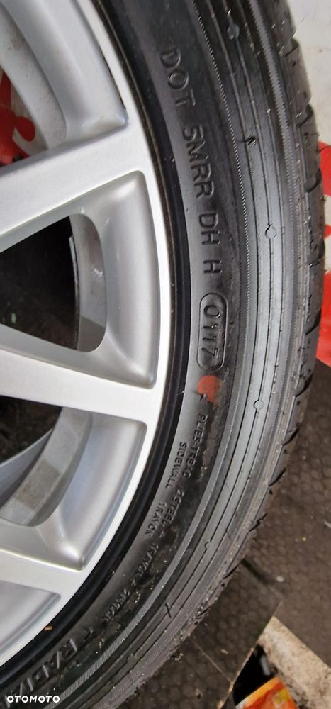 ALUFELGI +OPONY LETNIE 225/45 17" 5X112 ET56 AUDI A3 S3 RS3 - 7