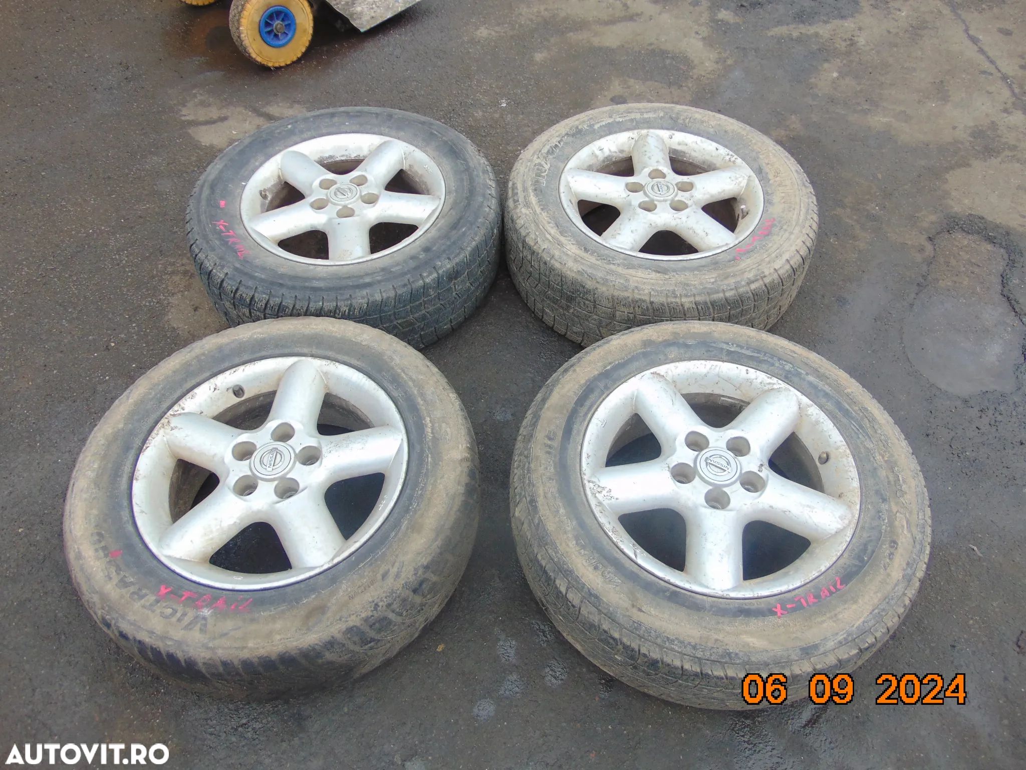 Jante aluminiu Nissan X Trail r16 Mitsubishi honda suzuki r16 ianjte aliaj - 1