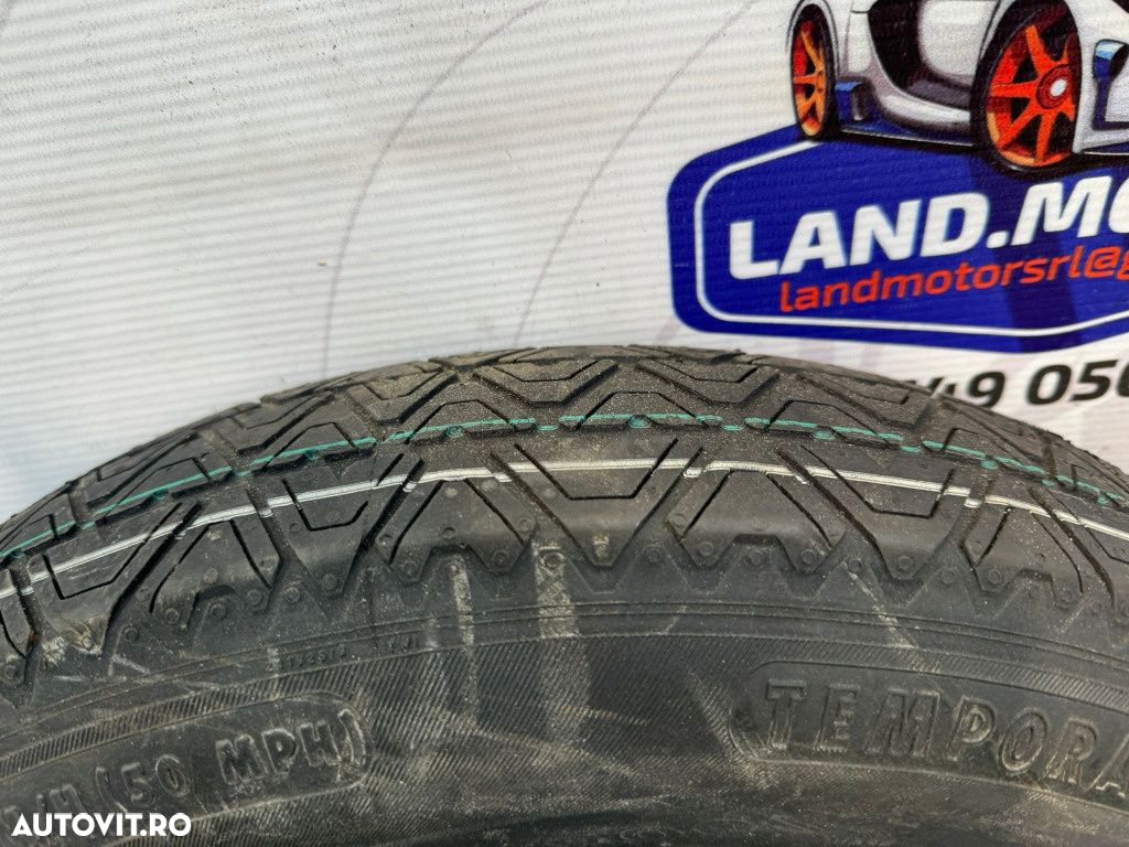 Roata rezerva slim mercedes benz 125/90 r16 5x112 - 4